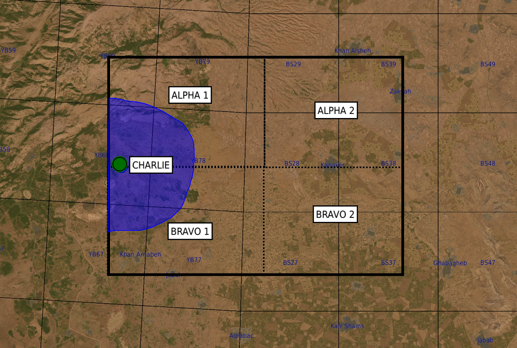 Engagement Zones at FOB CG